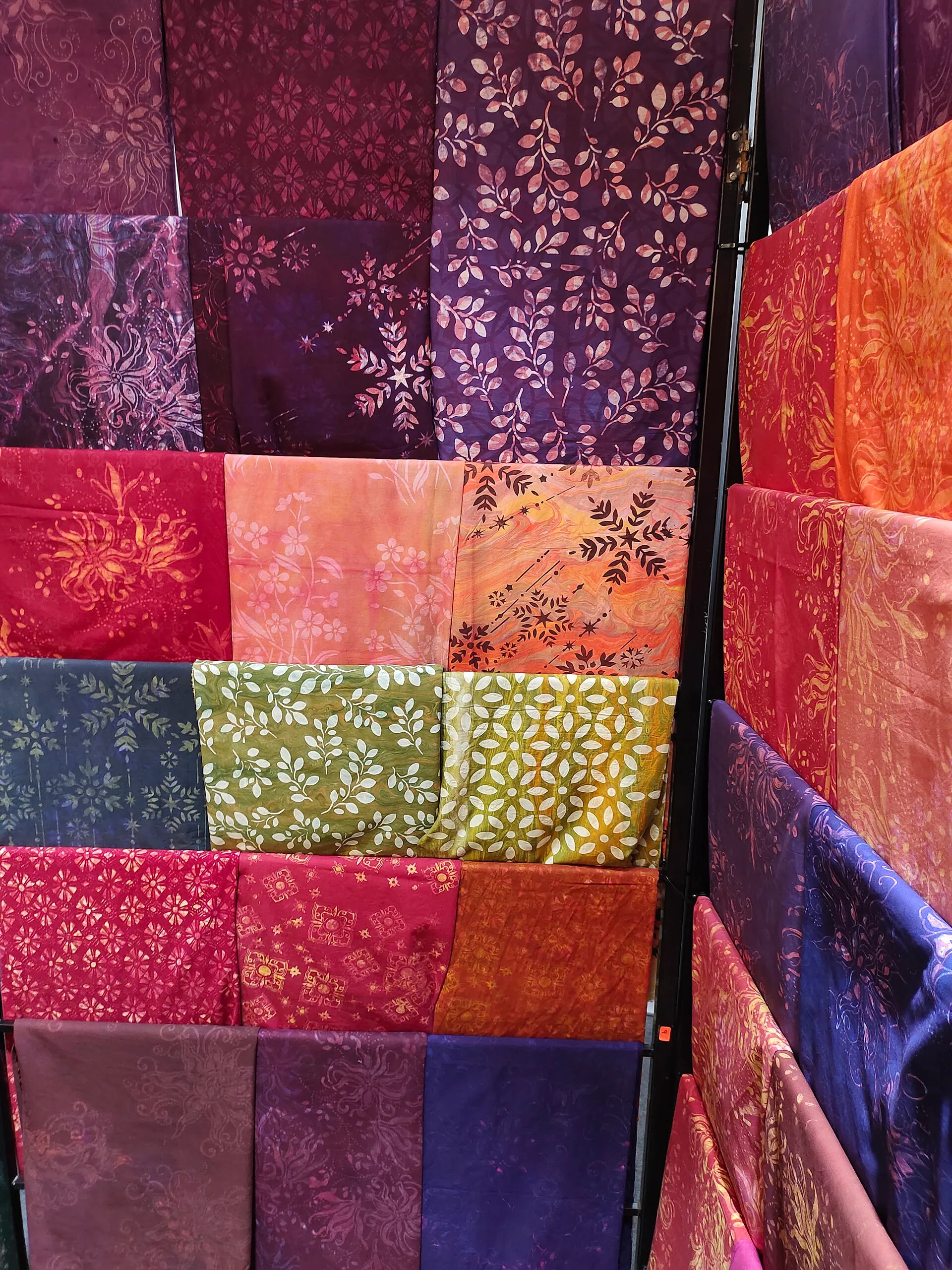 Terengganu batik textiles on display