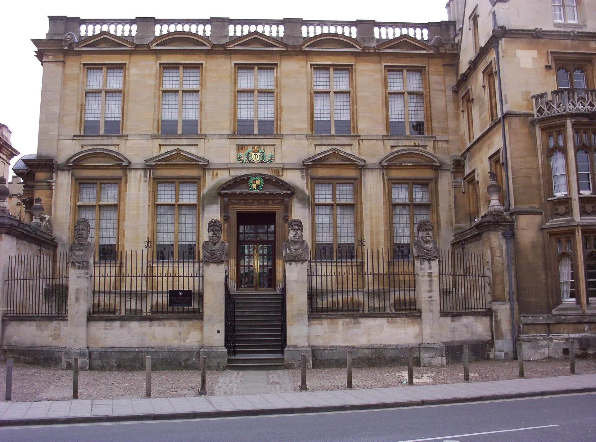The Old Ashmolean building on Broad Street, Oxford