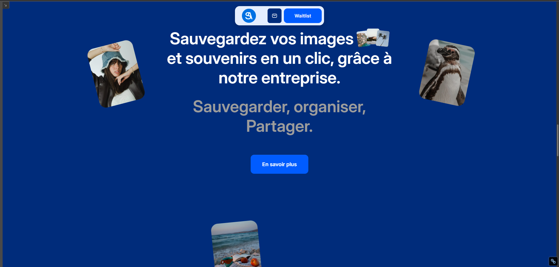 Le site du projet objectif beta