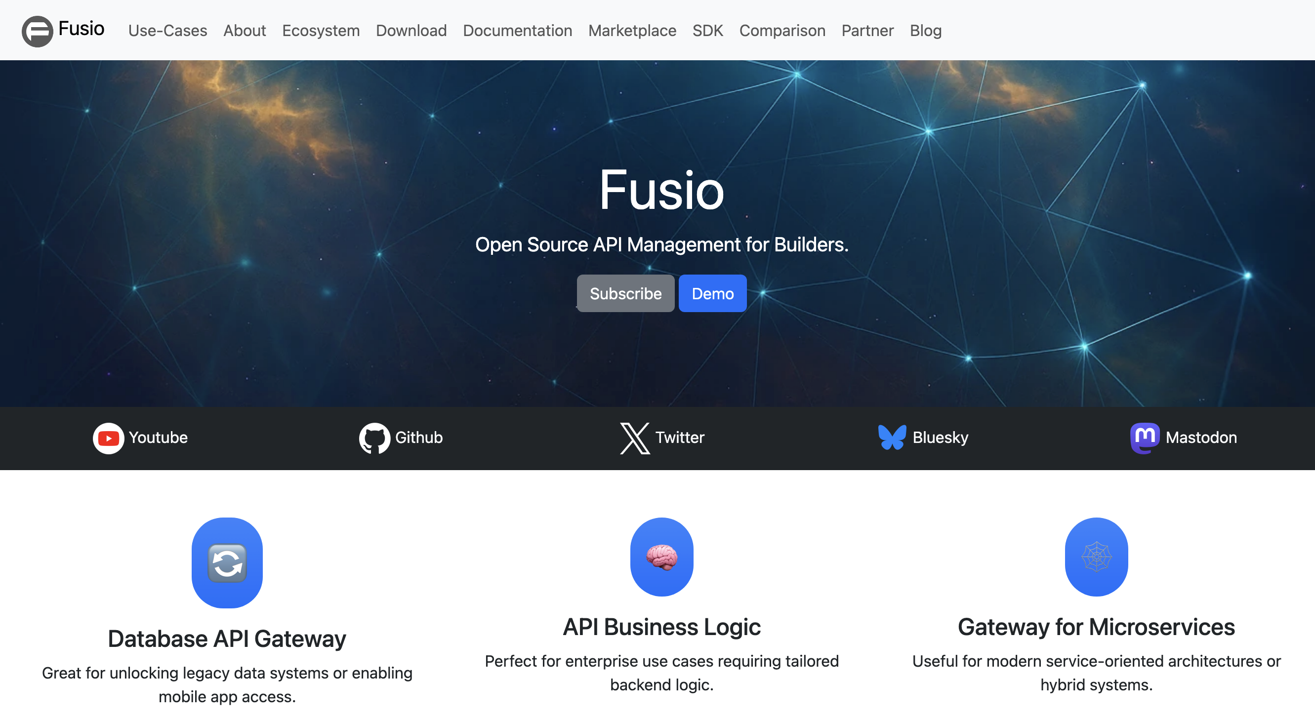 fusio api