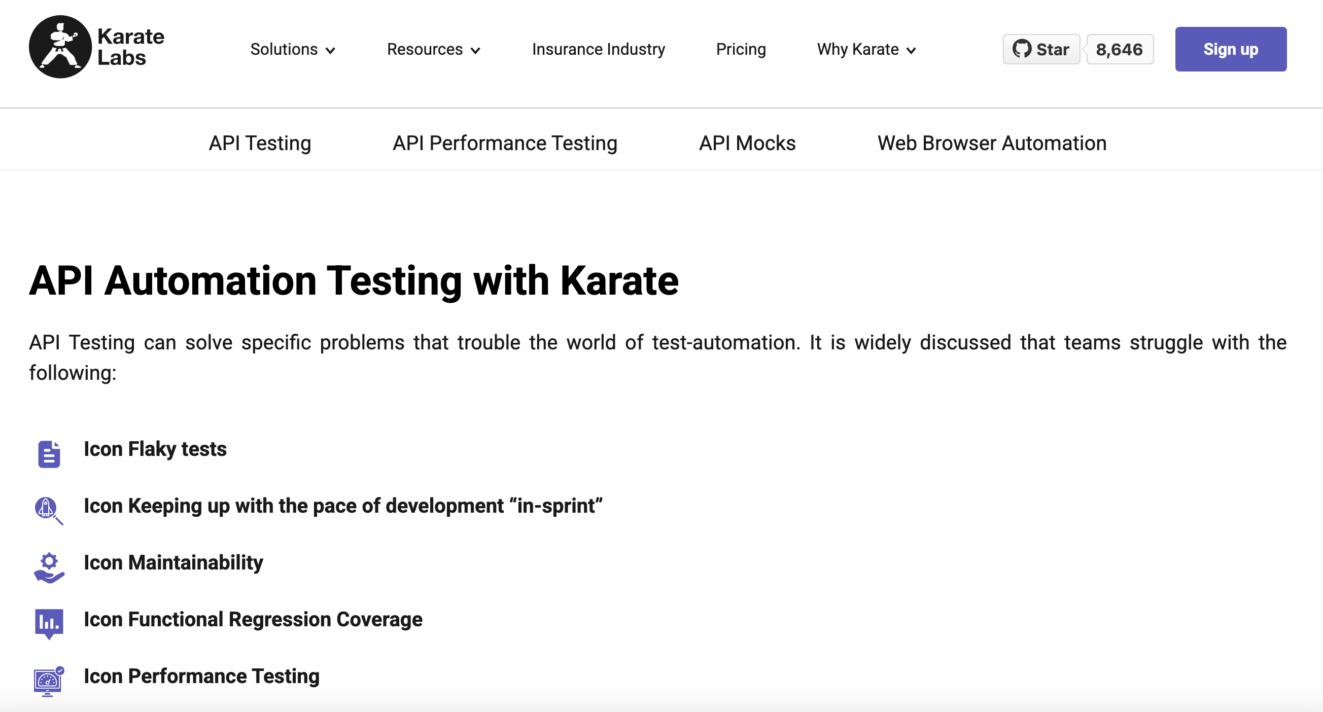 karate labs api testing