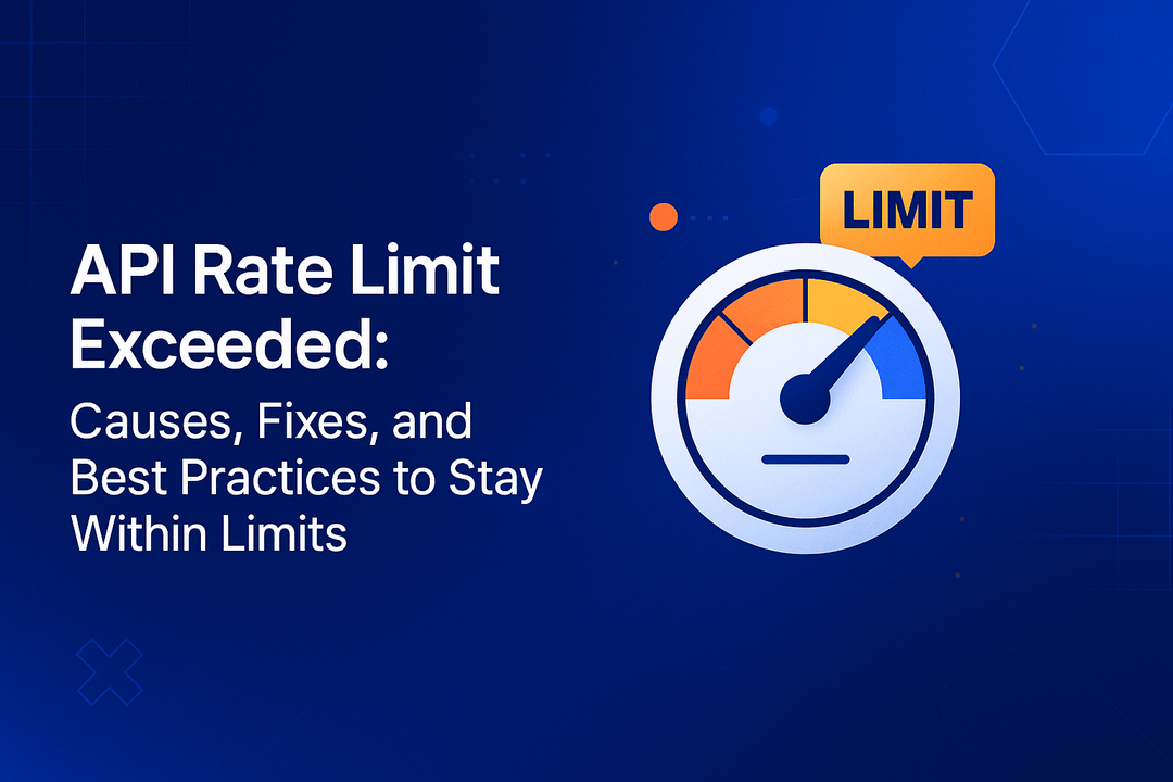 API Rate Limit Exceeded? Causes, Fixes & How to Prevent It [2026 Guide]