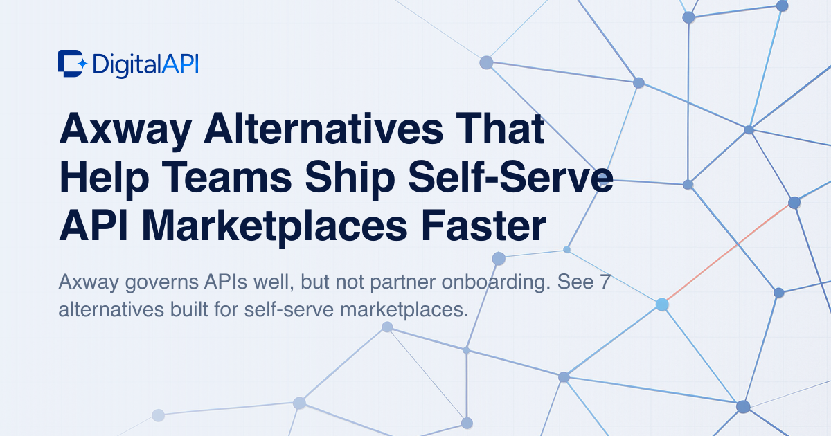 Axway alternatives for self-serve API marketplaces — DigitalAPI