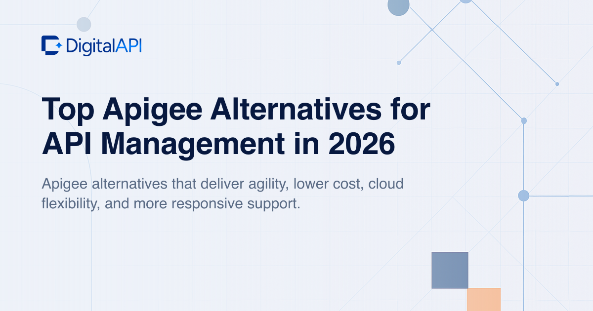 Top Apigee alternatives — DigitalAPI