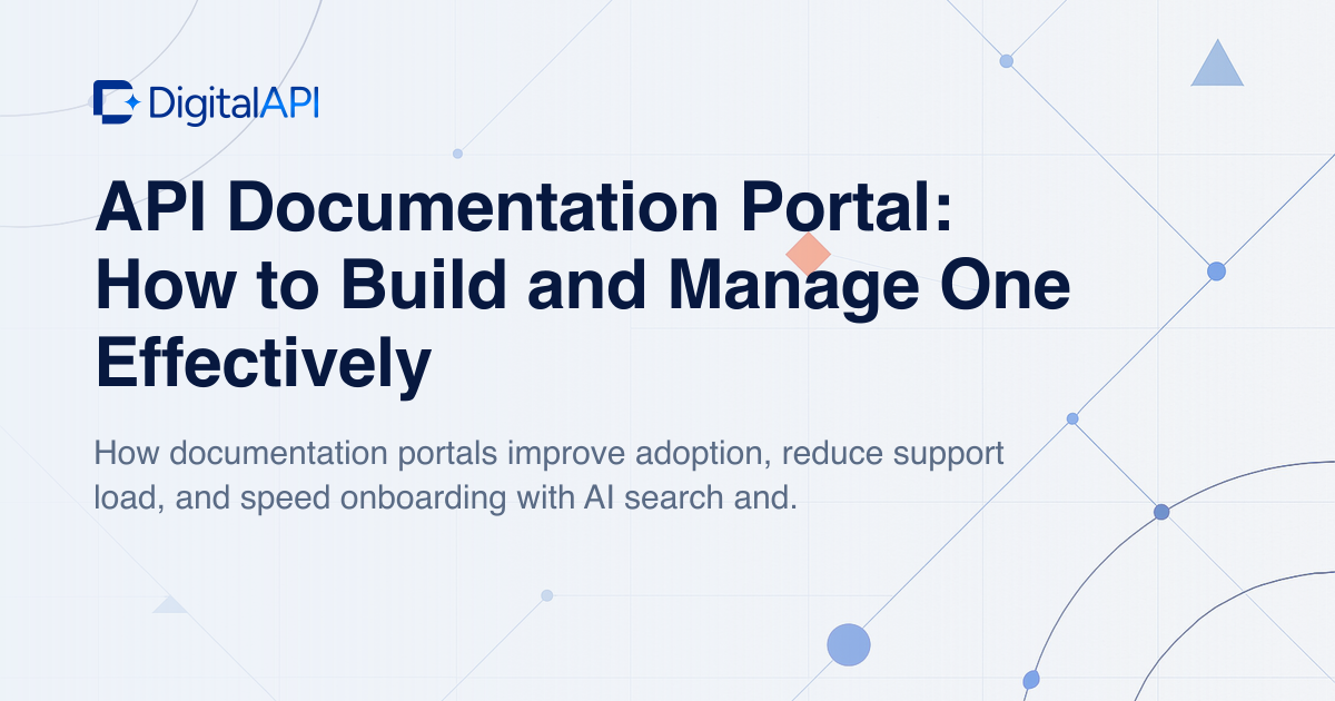 API documentation portal guide — DigitalAPI