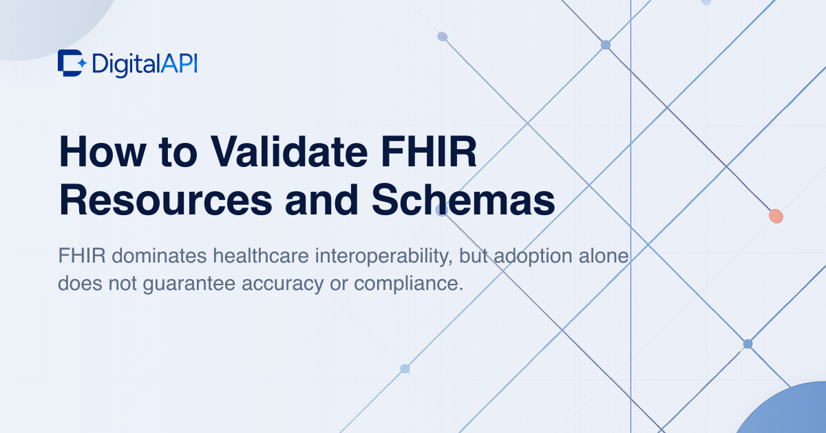 How to validate FHIR resources — DigitalAPI