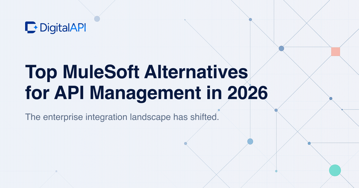 Top MuleSoft alternatives — DigitalAPI