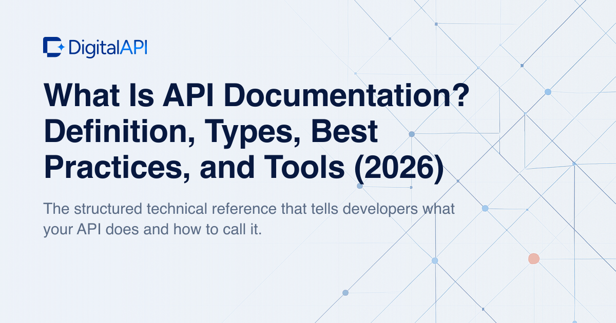 What is API documentation — DigitalAPI