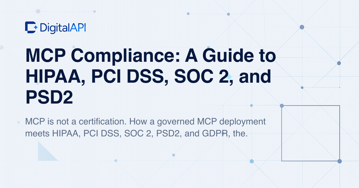 MCP compliance guide — DigitalAPI