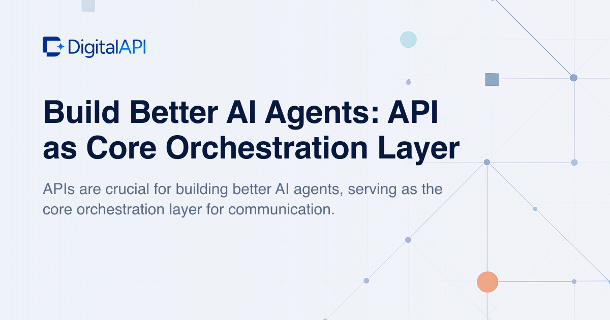 APIs as AI agent orchestration layer — DigitalAPI