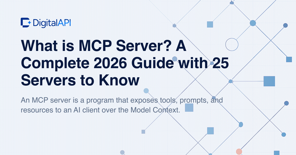MCP server guide — DigitalAPI