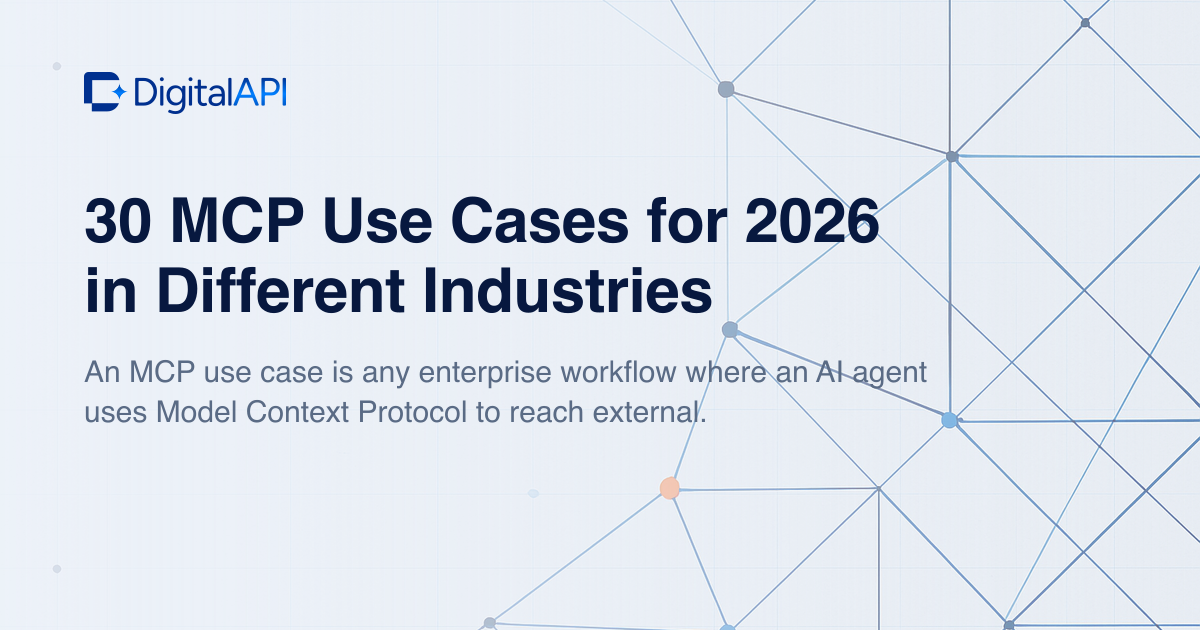 MCP use cases — DigitalAPI