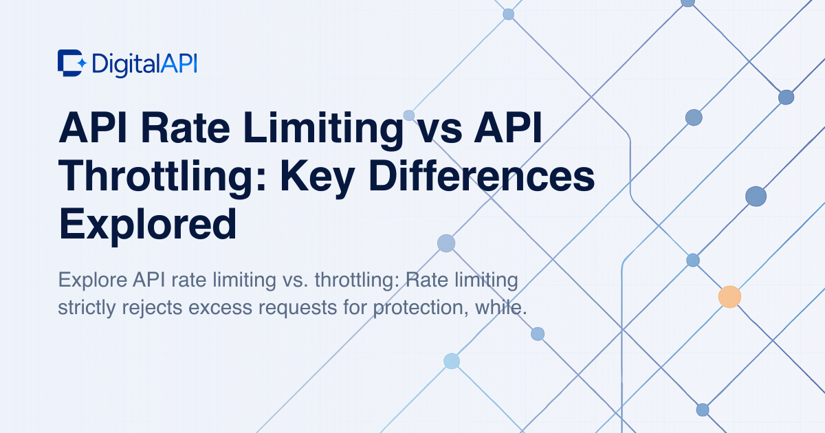 API rate limiting vs throttling — DigitalAPI