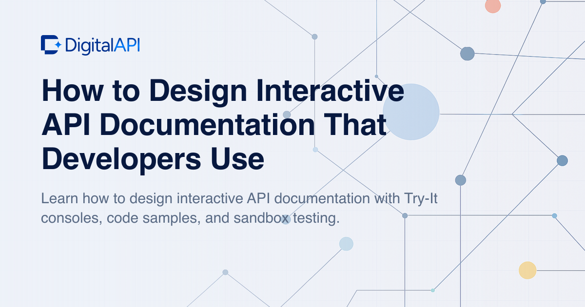 Interactive API documentation — DigitalAPI