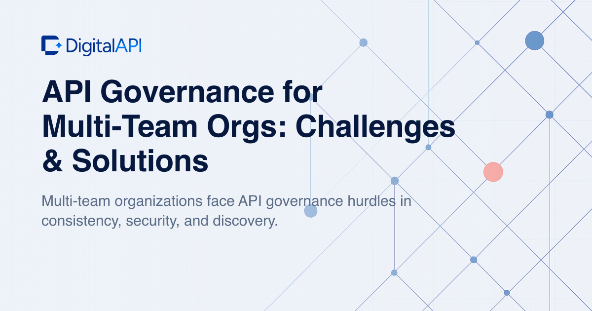 API governance for multi-team orgs — DigitalAPI