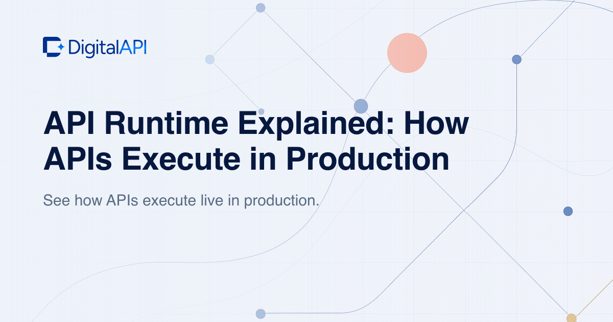 API runtime explained — DigitalAPI