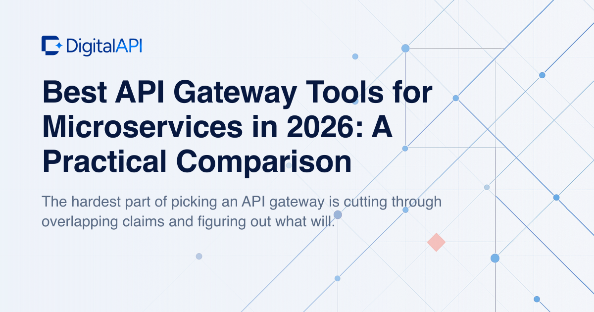 API gateway tools for microservices — DigitalAPI