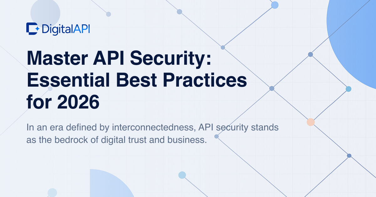 API security best practices — DigitalAPI