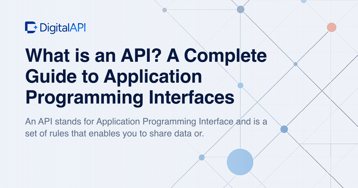 What is an API — DigitalAPI