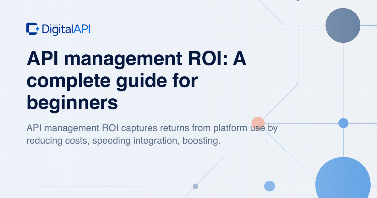 API management ROI — DigitalAPI
