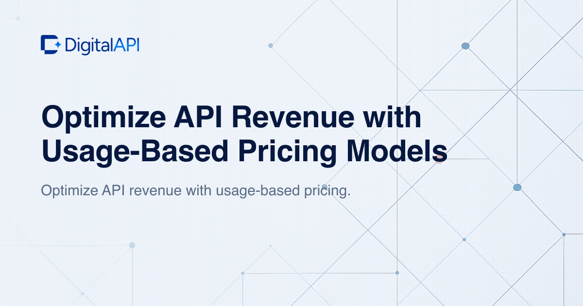 Usage-based API pricing models — DigitalAPI