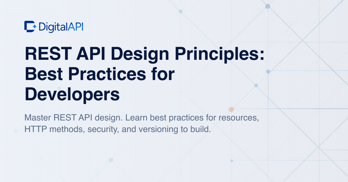 REST API design principles — DigitalAPI