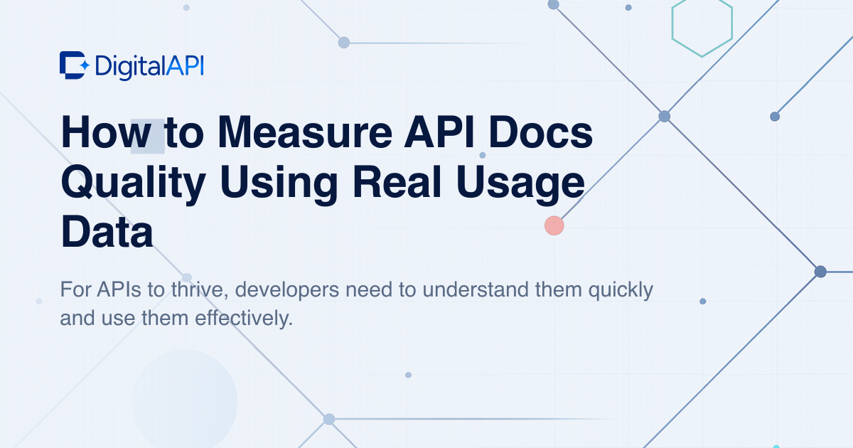 Measure API docs quality — DigitalAPI