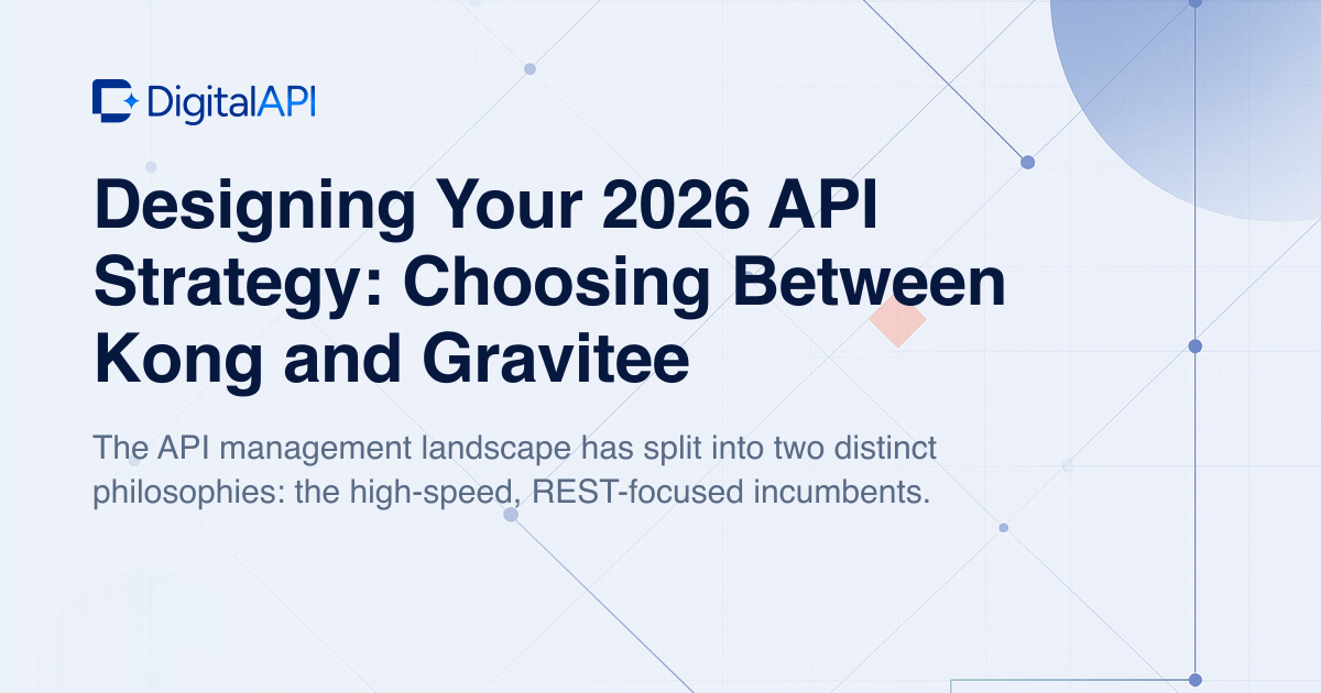 Kong and Gravitee — DigitalAPI