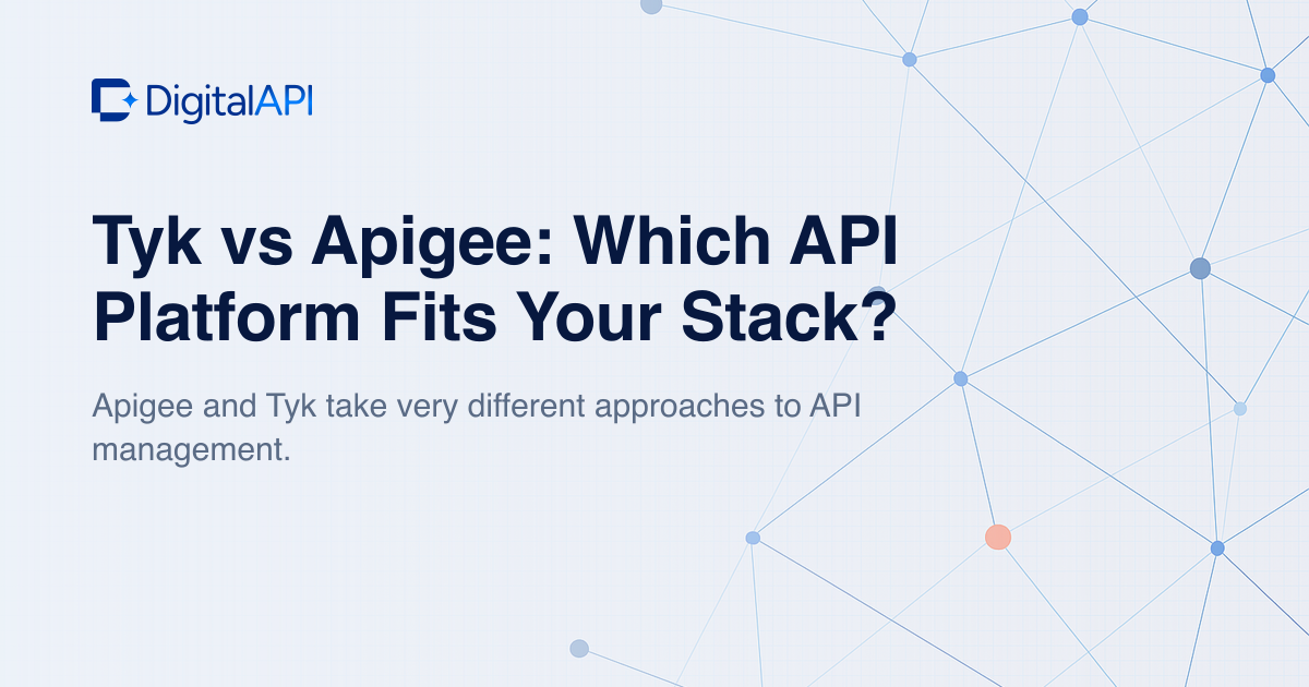 Tyk vs Apigee — DigitalAPI