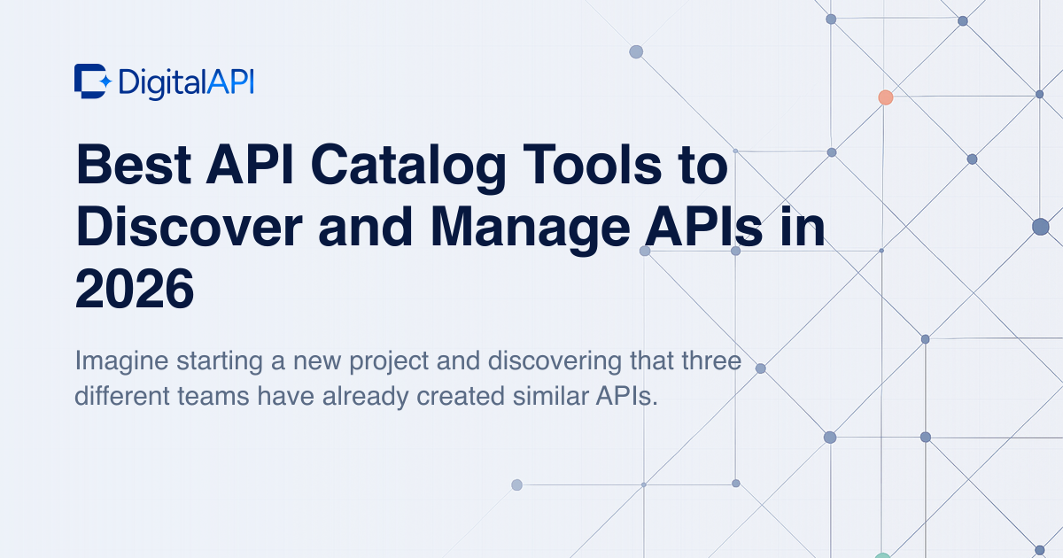 Best API catalog tools — DigitalAPI