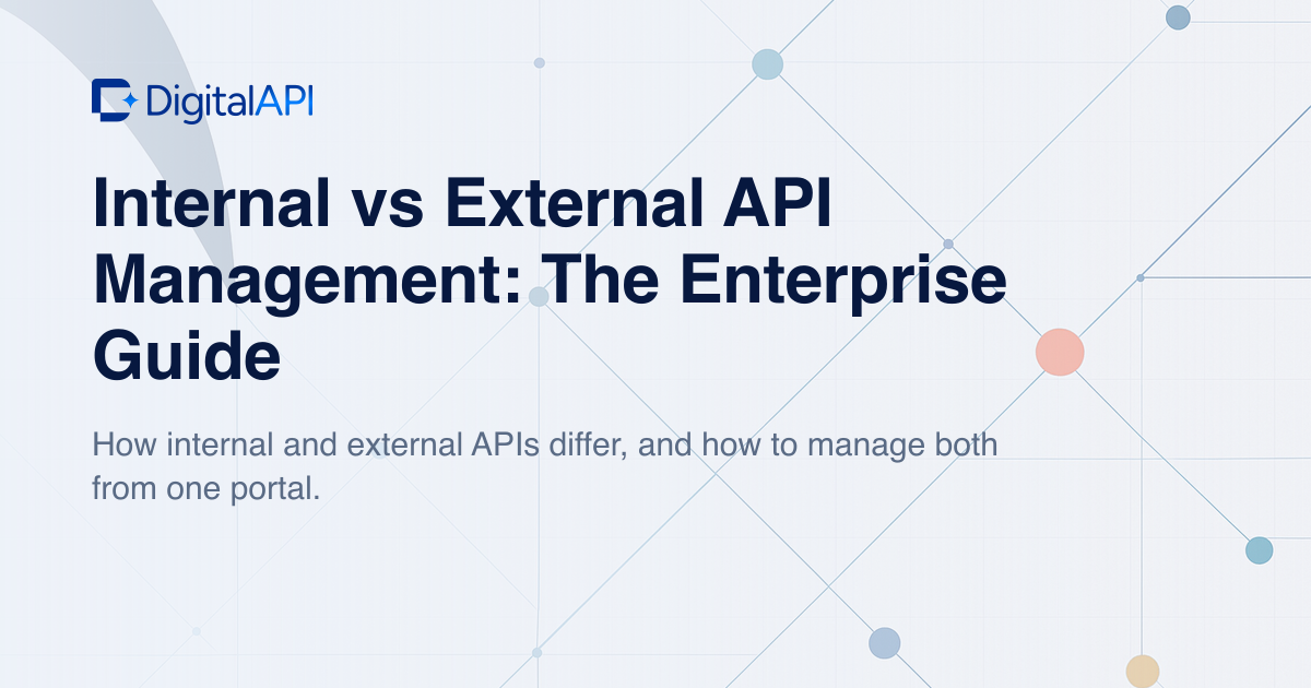 Internal vs external API management — DigitalAPI