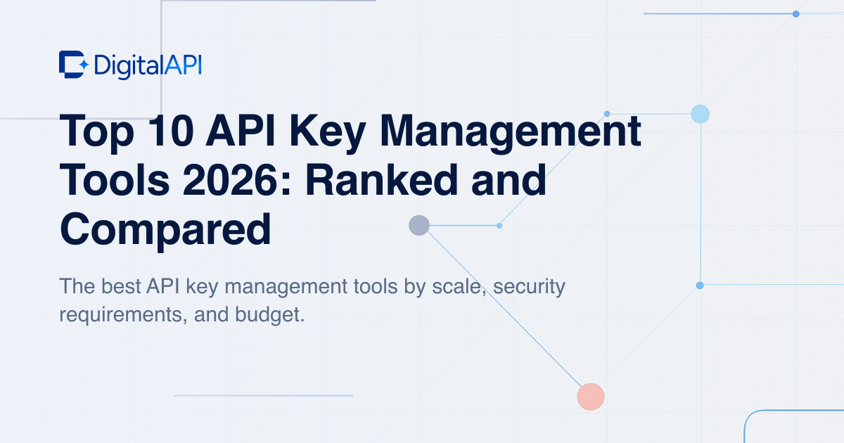 Top API key management tools — DigitalAPI