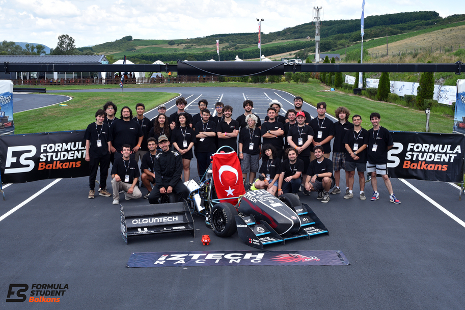 IZTECH Racing Formula Student team with their 2026 car