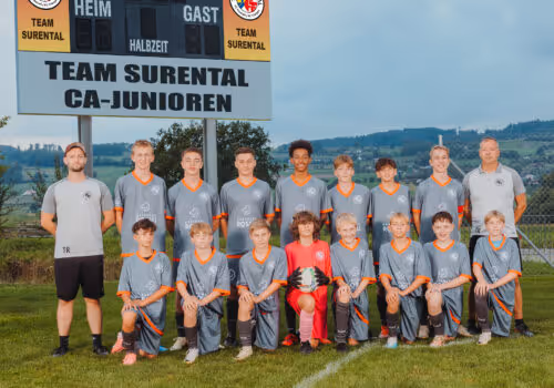 Team Surental Ca Junioren Teamfoto