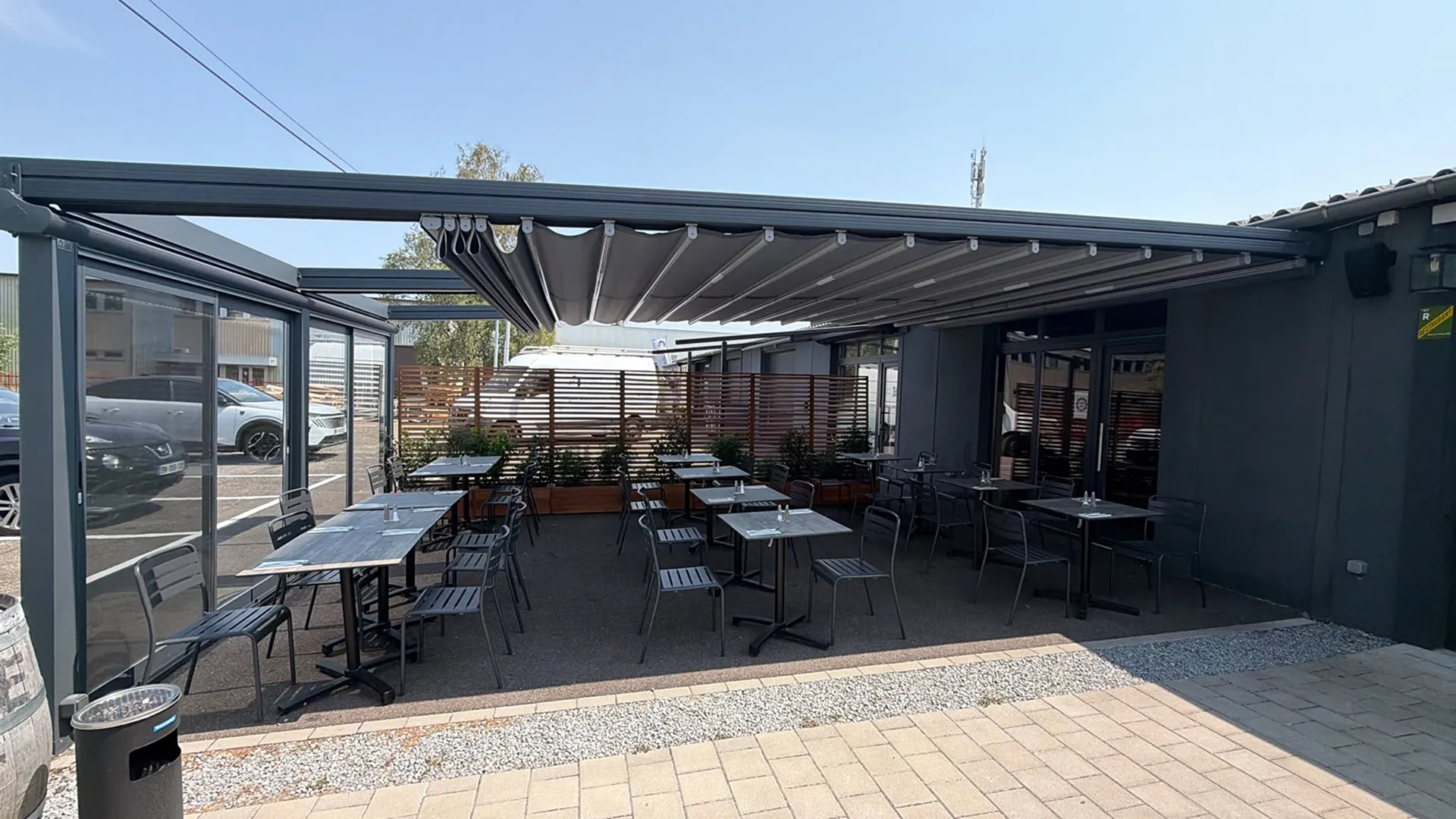Pergola rétractable