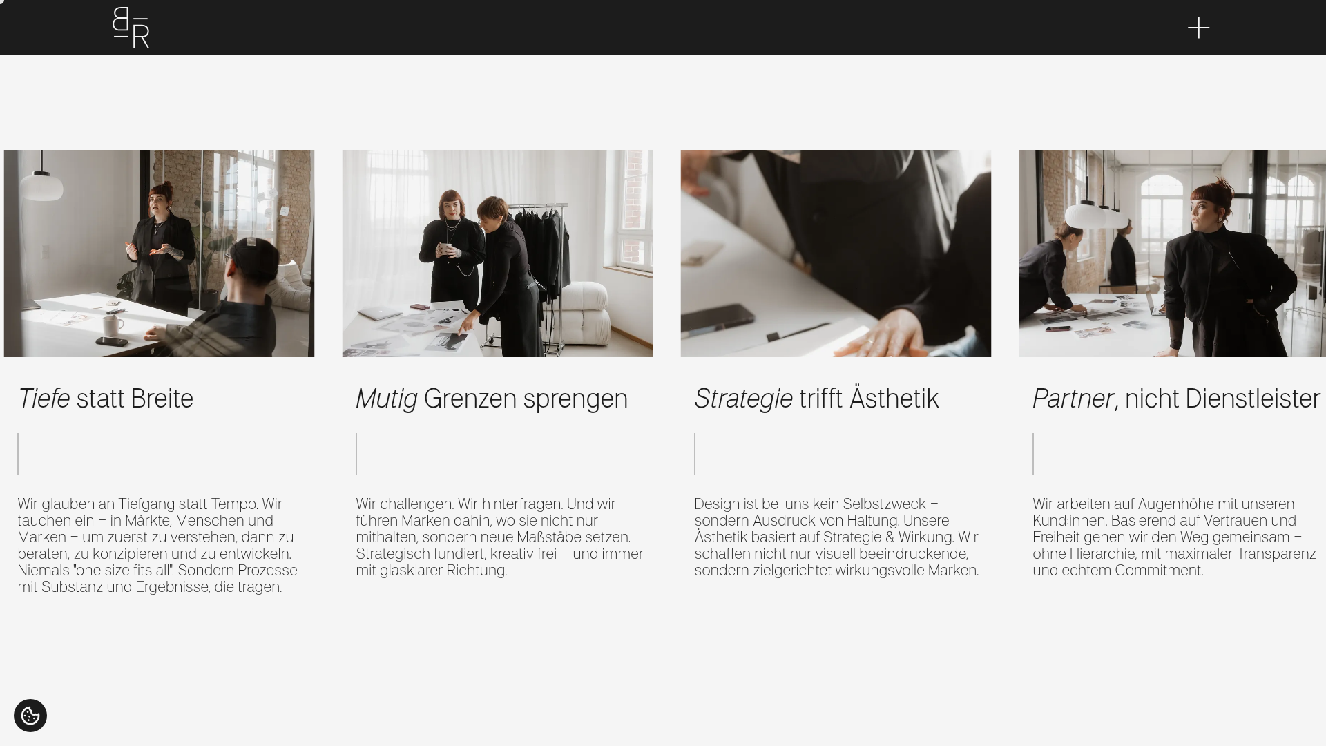 Kreativ- und Entwicklerstudio – Paul & Paul Studio - Projektscreenshot- Gistable