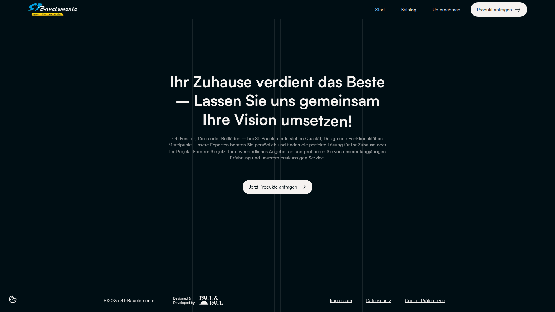 Kreativ- und Entwicklerstudio – Paul & Paul Studio - Projektscreenshot- Gistable