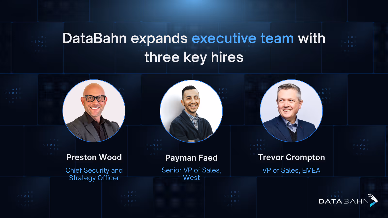 DataBahn expands executive team with three key hires