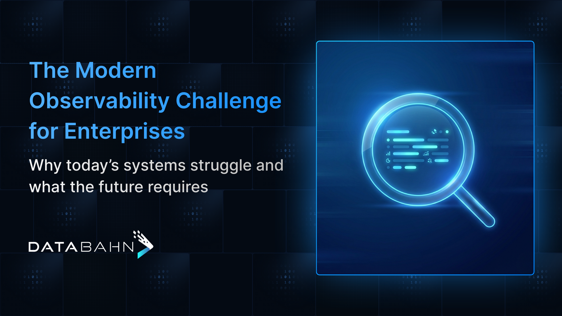 Blog: The Modern Observability Challenge for Enterprises | Databahn