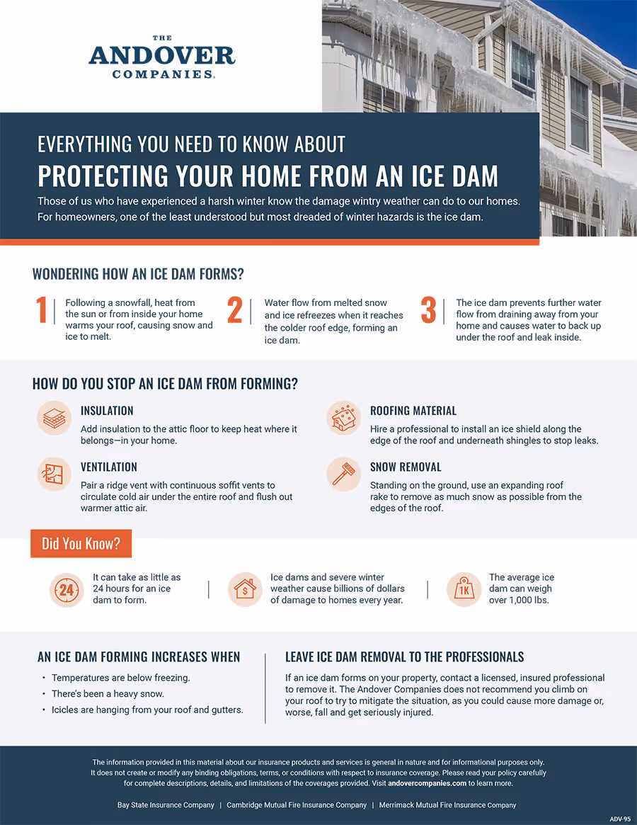 Andover Ice Dam - guide pdf