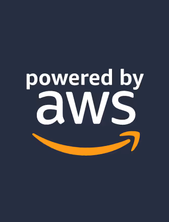 powered by aws