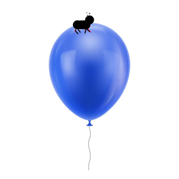 Blue realistic balloon Blue realistic balloon. Blue inflatable ball realistic isolated white background. Balloon in the form of a vector illustration balloon stock illustrations With Ink Annotations