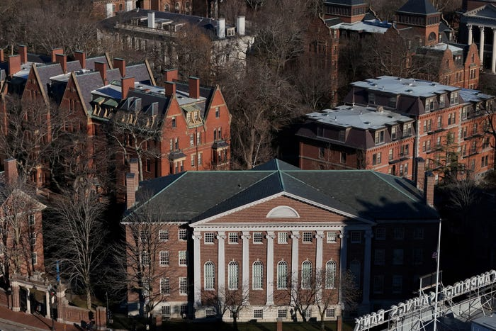 Harvard University in Cambridge, Boston.
