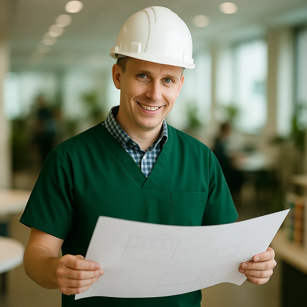Bauingenieur Porträt