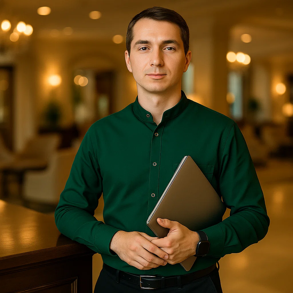 Hotelfachmann Porträt