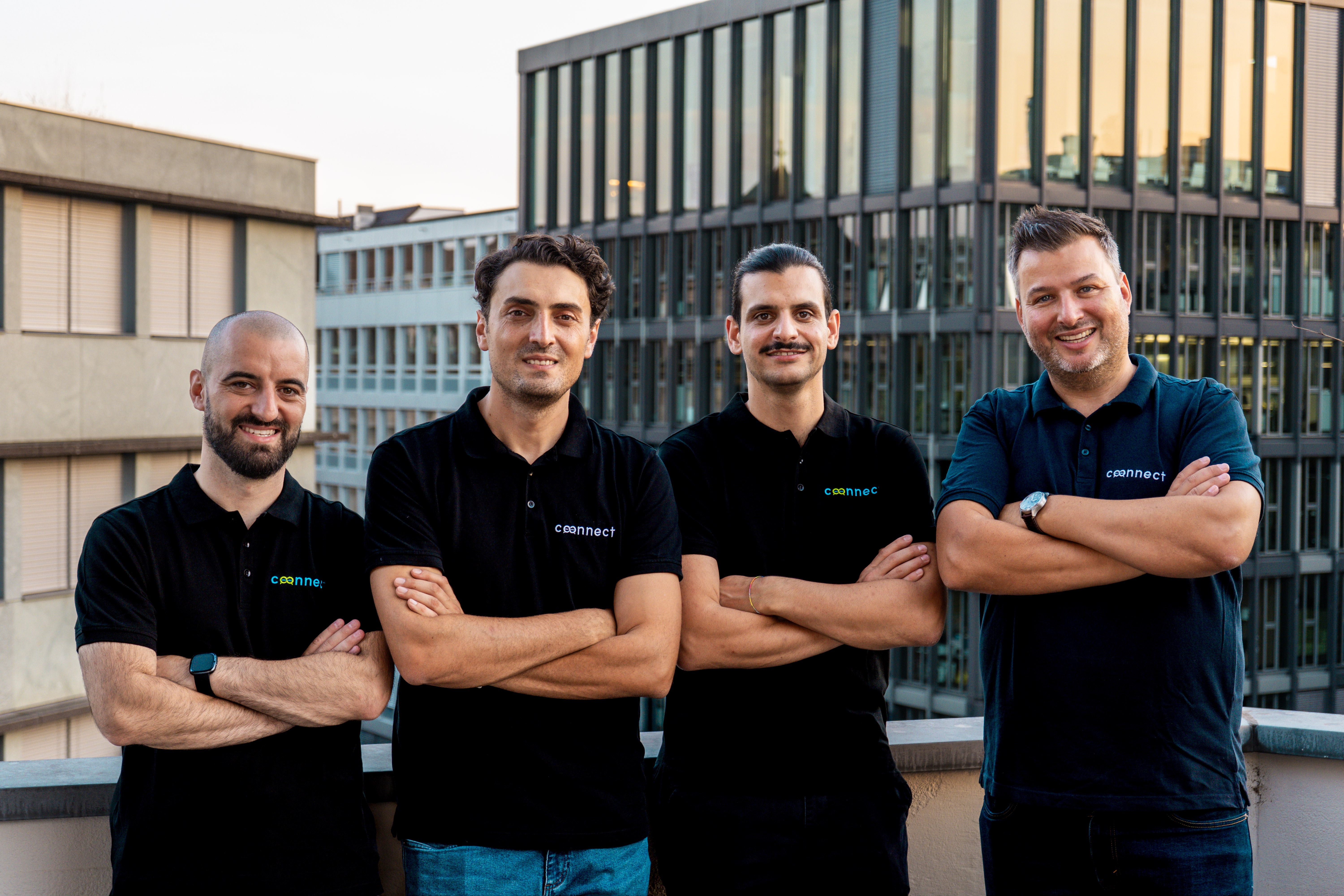 Über uns coonnect Team, Agron Zeqiri, Fabrizio Parrillo, Pascal Suter