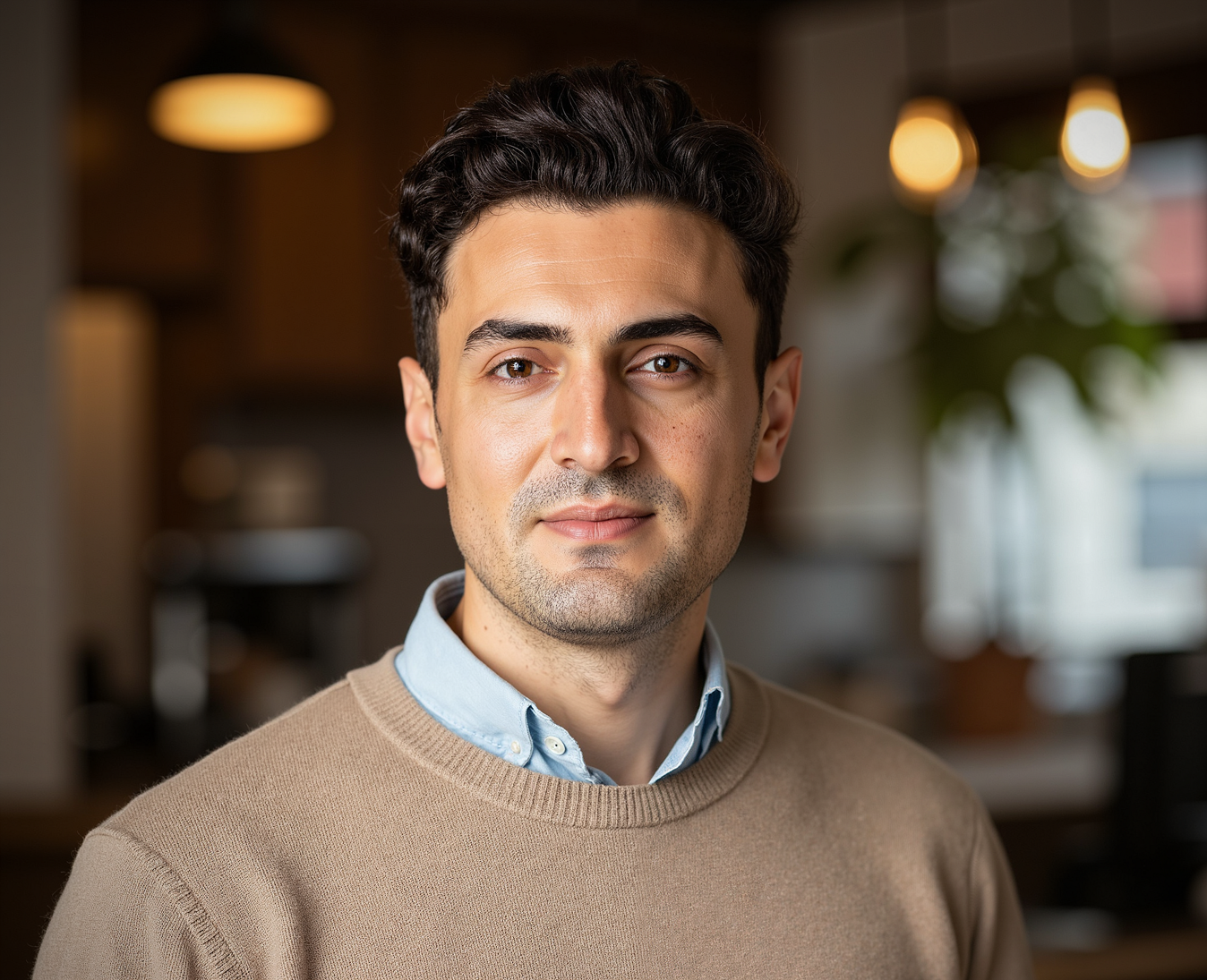 Über uns Porträt Agron Zeqiri