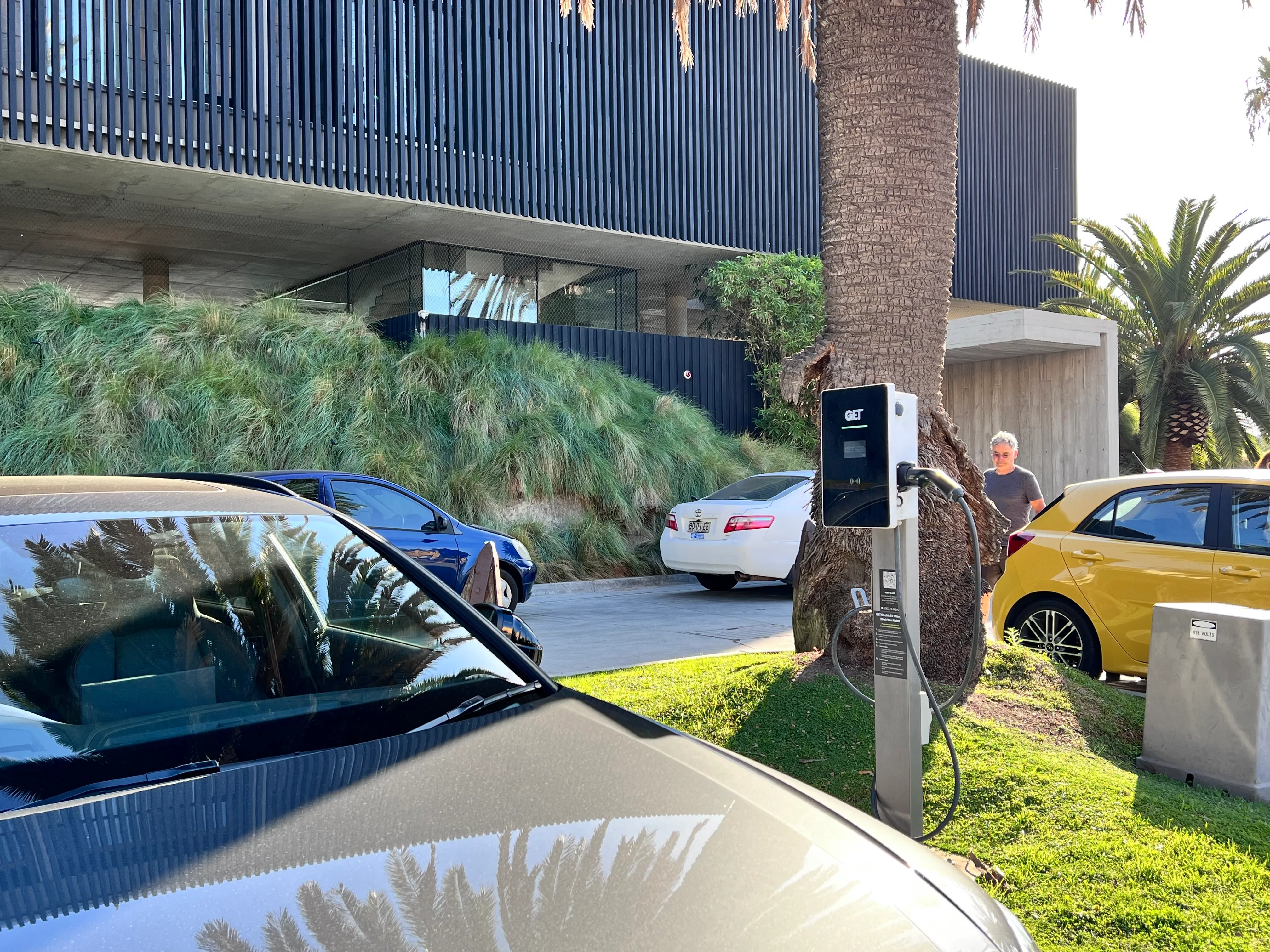 EV charger at a residential strata building