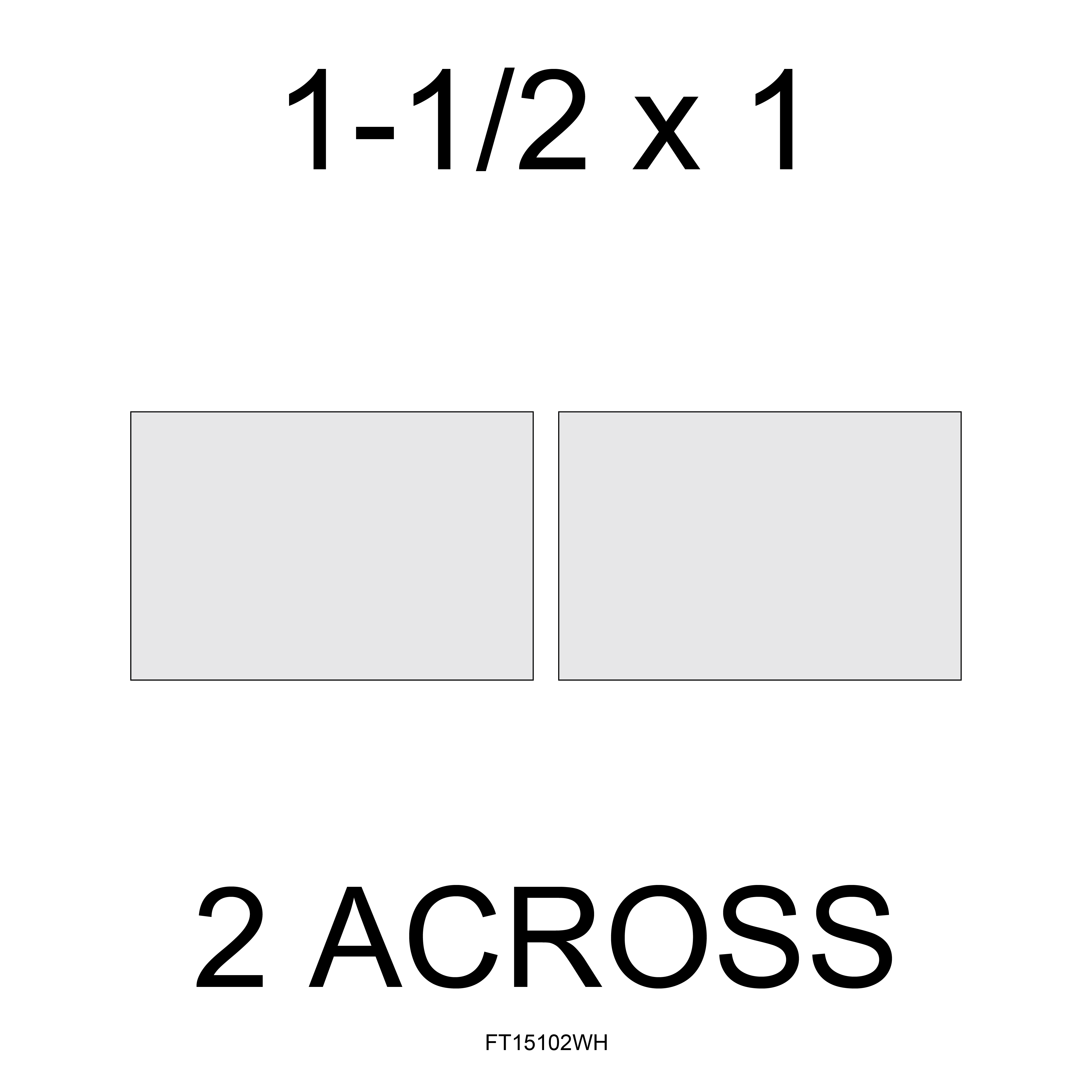 1.5 x 1 Synthetic Thermal Labels 2 Across 10K Per Roll
