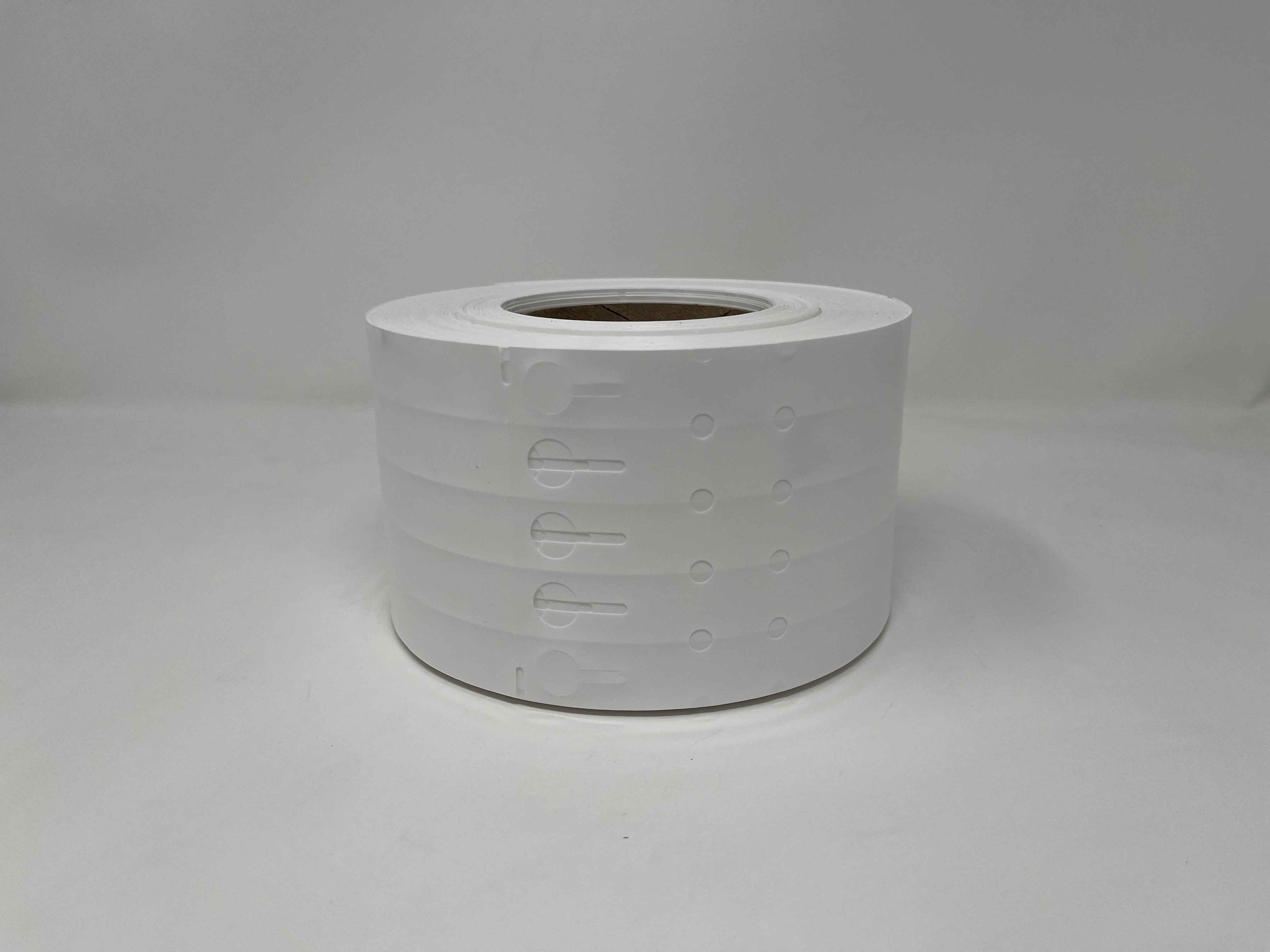 End To End 3/4" X 7" (3.75" WEB) Thermal Slip-On Tags 2,000 tags per roll